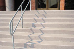 DYNA-PUR Brushable Polyurea on Commercial Stairs
